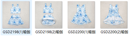 RTS girl clothes bow castle toddler girl yoga summer clothes atheletic clothes