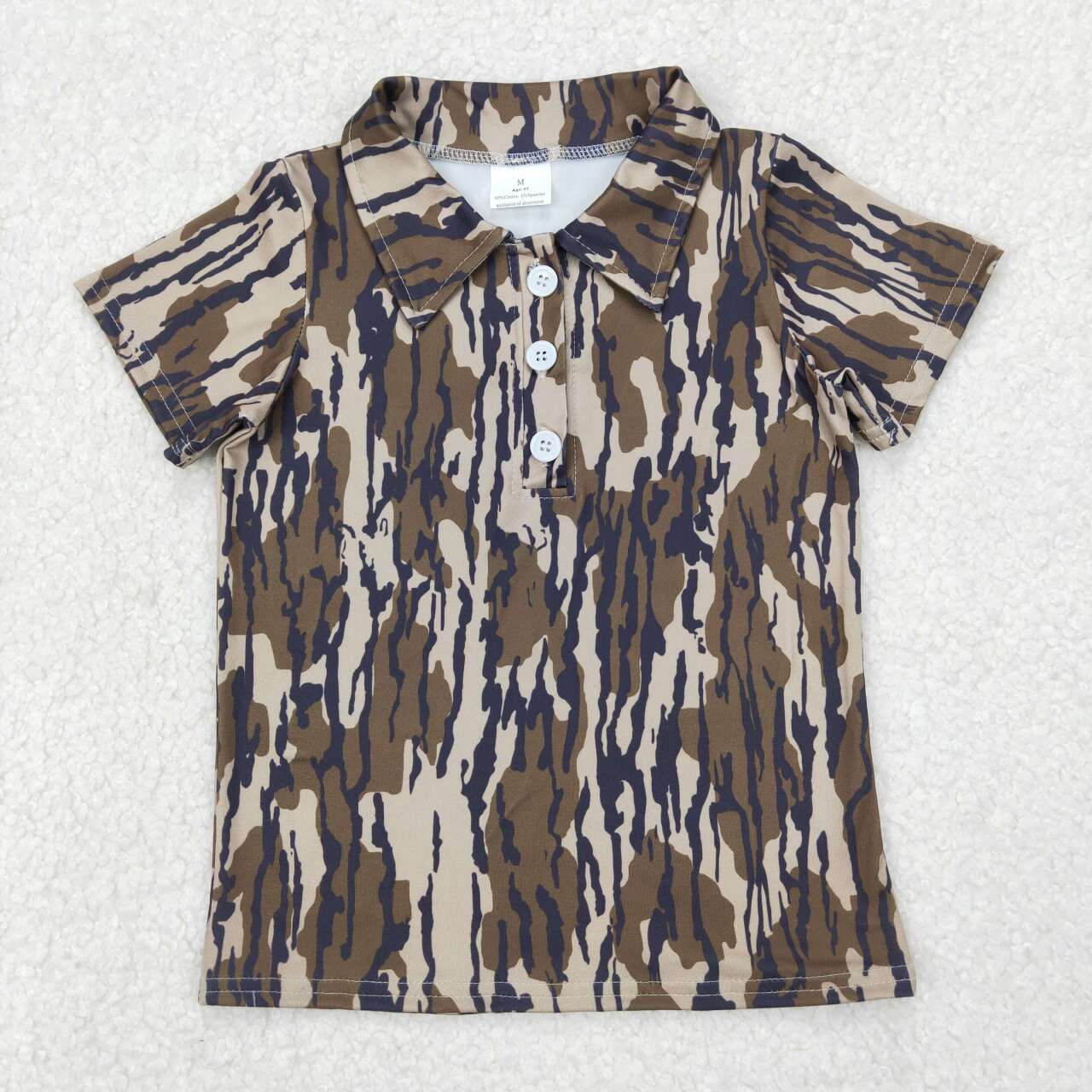 BT1207 RTS boy clothes camo boy summer top Tshirt hunting clothes