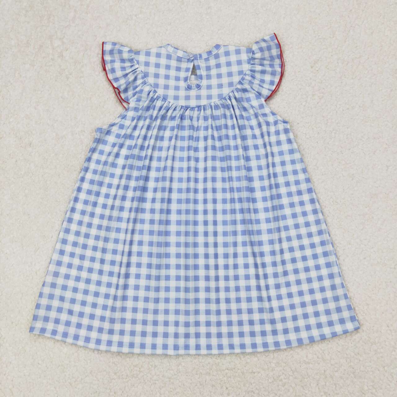 GSD1817 RTS 3-6M TO 7-8T girl clothes girl 4th of july dress smock dresses girl summer dress