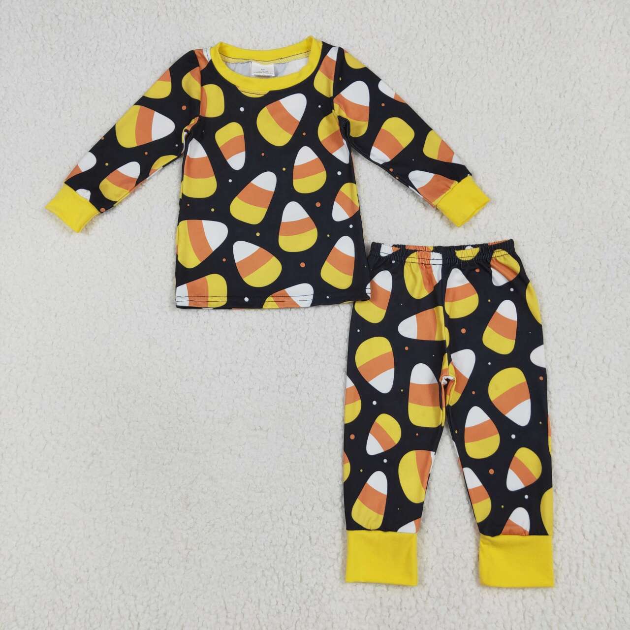 BLP1066 RTS toddler boy clothes candy boy halloween pajamas set