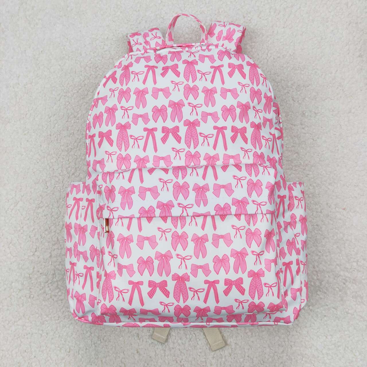 BA0285 RTS toddler backpack pink bows kids gift back to school bag travel bag