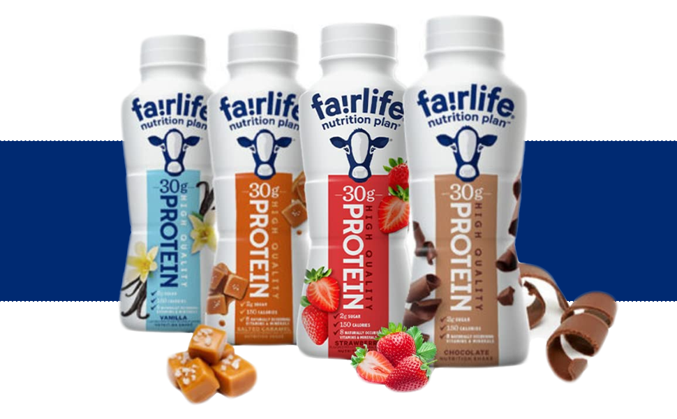 Fairlife Nutrition Plan High Protein Shake Assorted Variety Pack Sampler