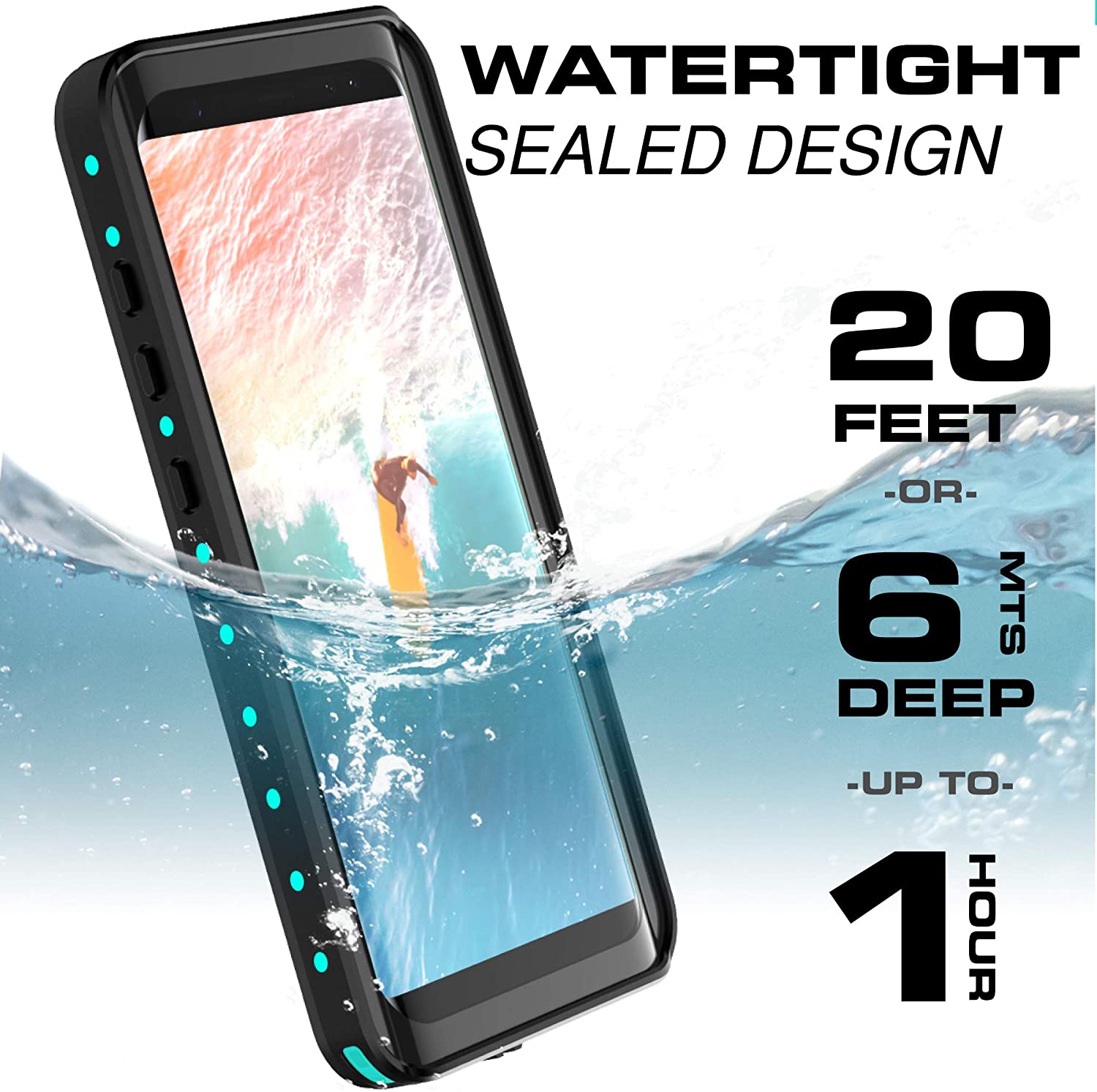 360 Full Protection Waterproof Phone Case For Samsung Galaxy S20 S21 Series