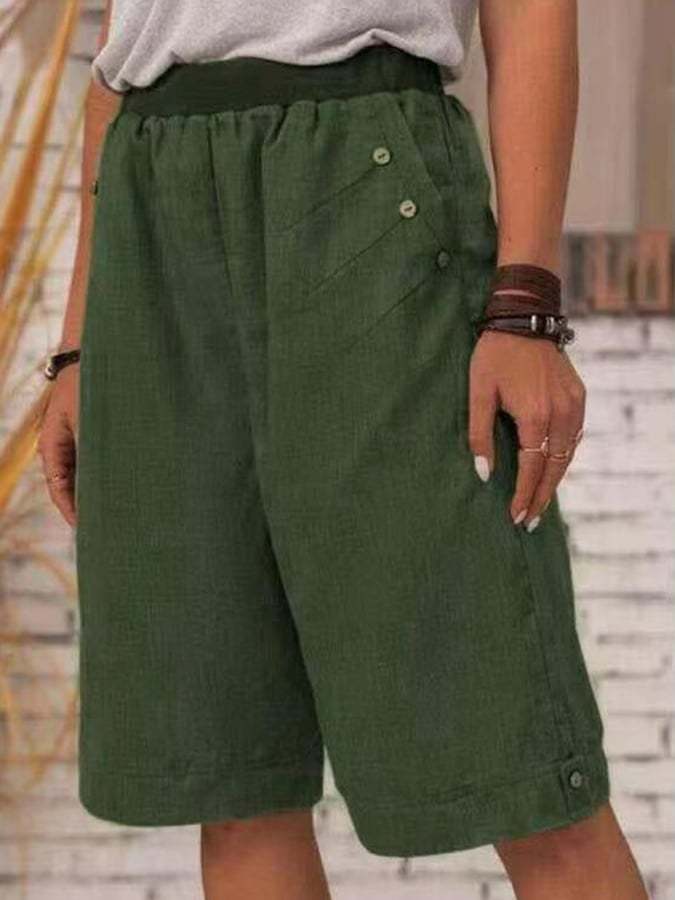 Casual Women'S Five-Point Pants-Datalatt