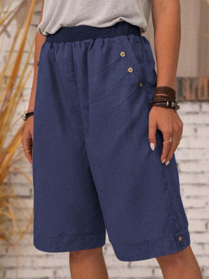 Casual Women'S Five-Point Pants-Datalatt