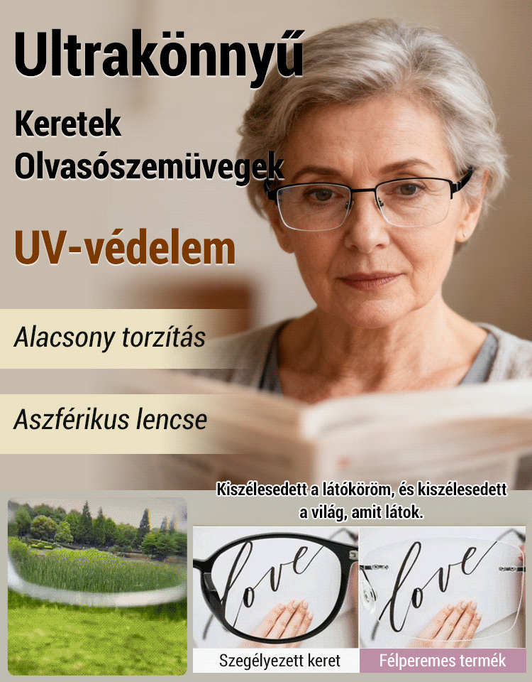 Multifunkciós szemüveg – Mondjon búcsút a lencsecsere macerájának! Ez a szemüveg mindenhez tökéletes: számítógépes munkához, olvasáshoz és szabadtéri tevékenységekhez!