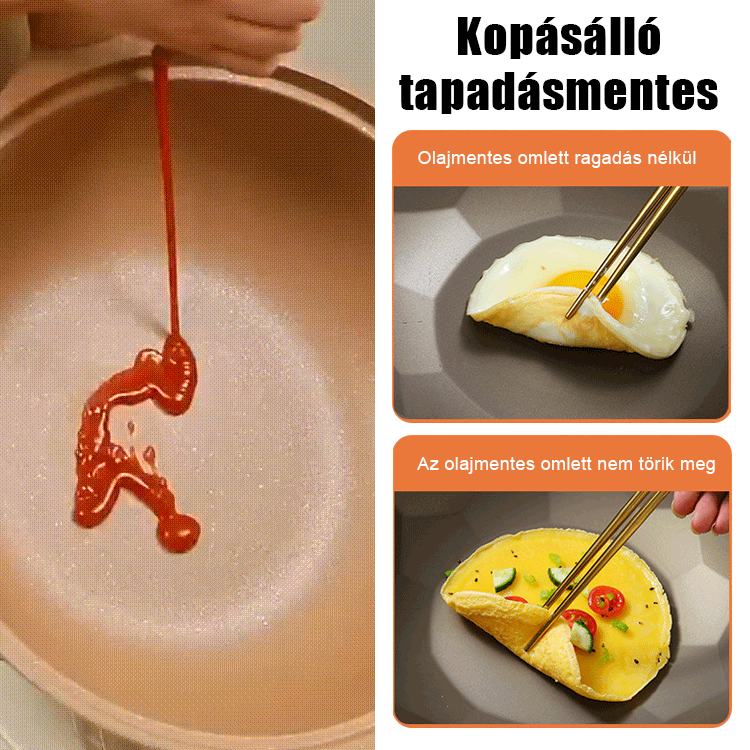 Népszerű tételekMicro Pressure tapadásmentes egészséges főző