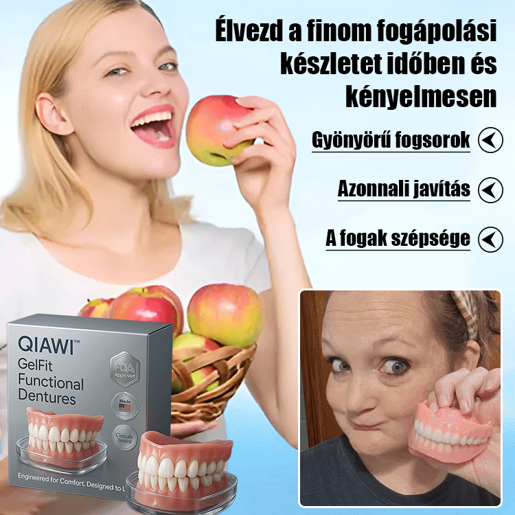  Fogászati ​​technológia | Szerezze vissza magabiztos mosolyát | Élvezze a kulináris szabadságot