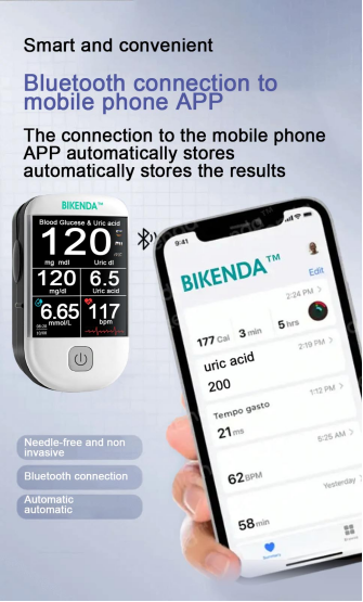 Bikenda™ Advanced Non-Invasive Laser Glucose Meter