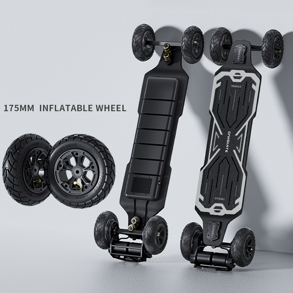 DNASKATE-TERRAX Off-Road Electric Skateboard Mastery