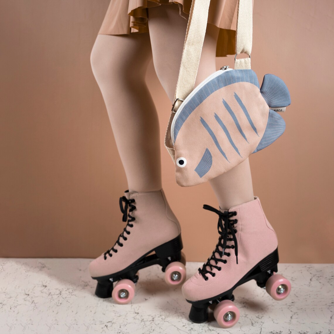 Pink Flame Angelfish Fanny Pack image 1