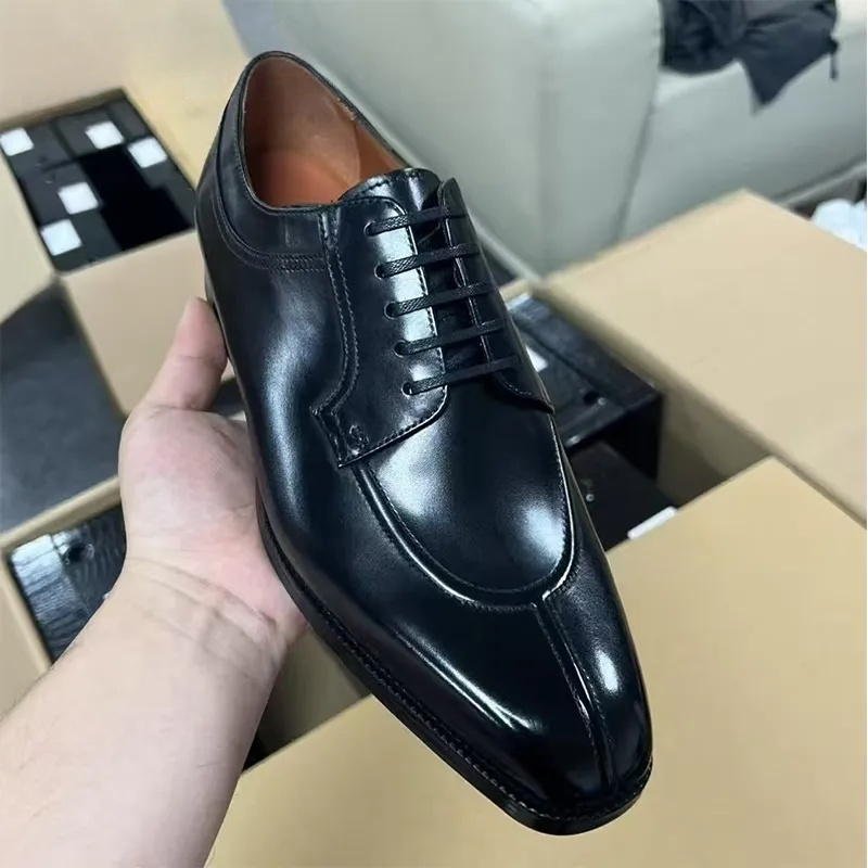 YH190 Prenium Calf-Skin Dress Shoes/Oxford Shoes For Men