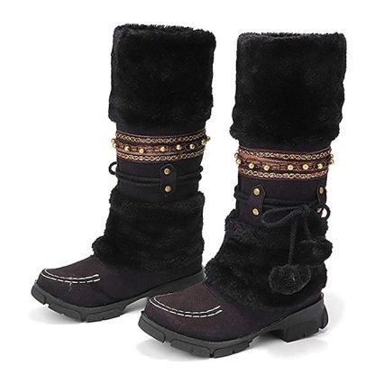 New slope with snow boots for fall and winter