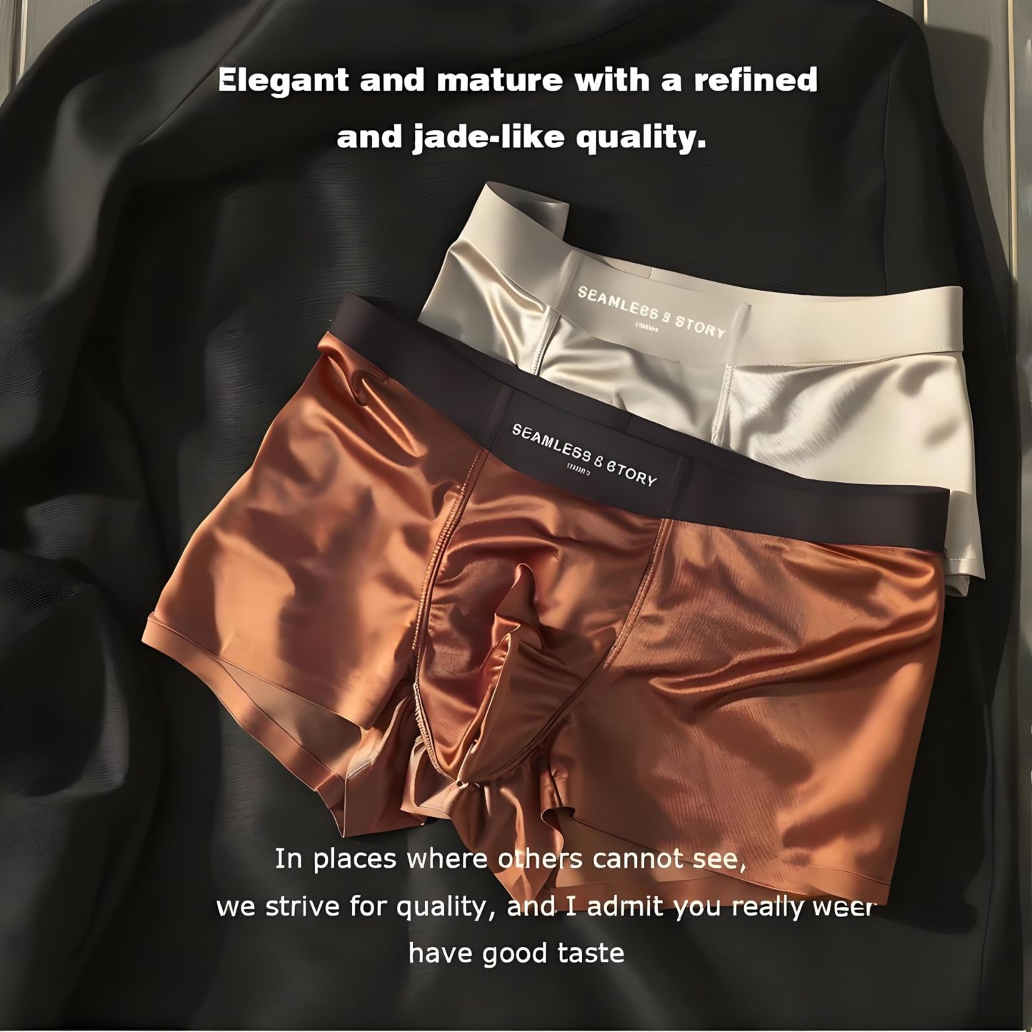 HOT SALE💥2025 LUXURY ICE SILK MEN'S BOXERS | ANTIBACTERIAL SILK LINING