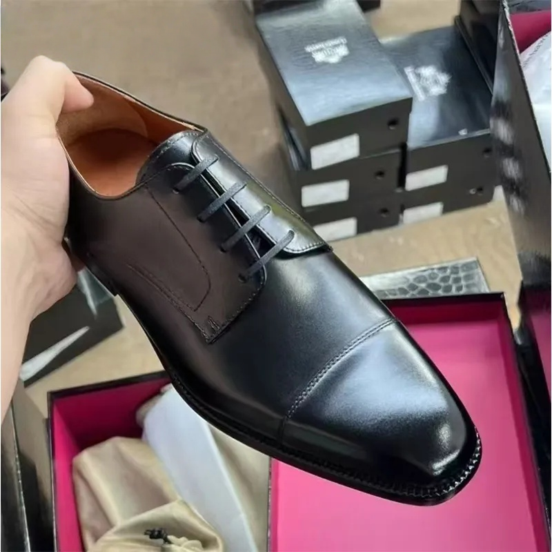 YH188 Prenium Calf-Skin Dress Shoes/Derby Shoes For Men