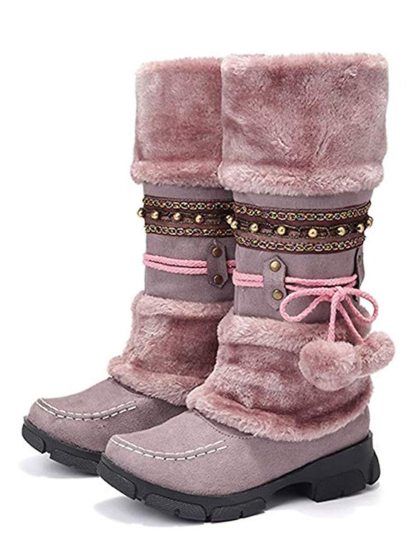 New slope with snow boots for fall and winter