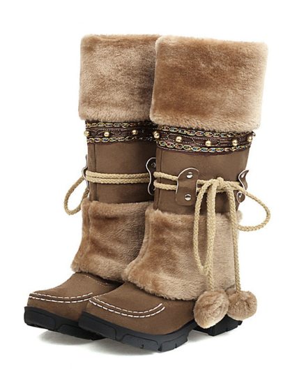 New slope with snow boots for fall and winter