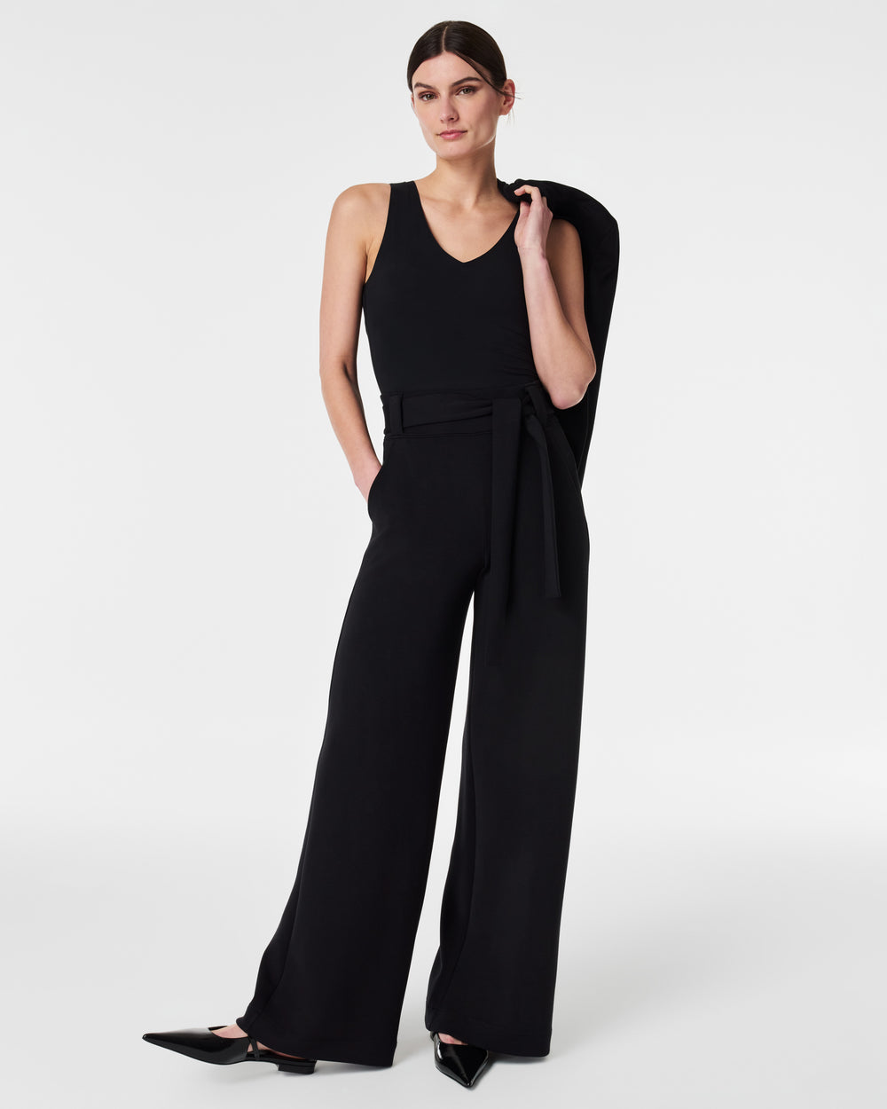 AirEssentials Tie-Waist Wide-Leg Pant 