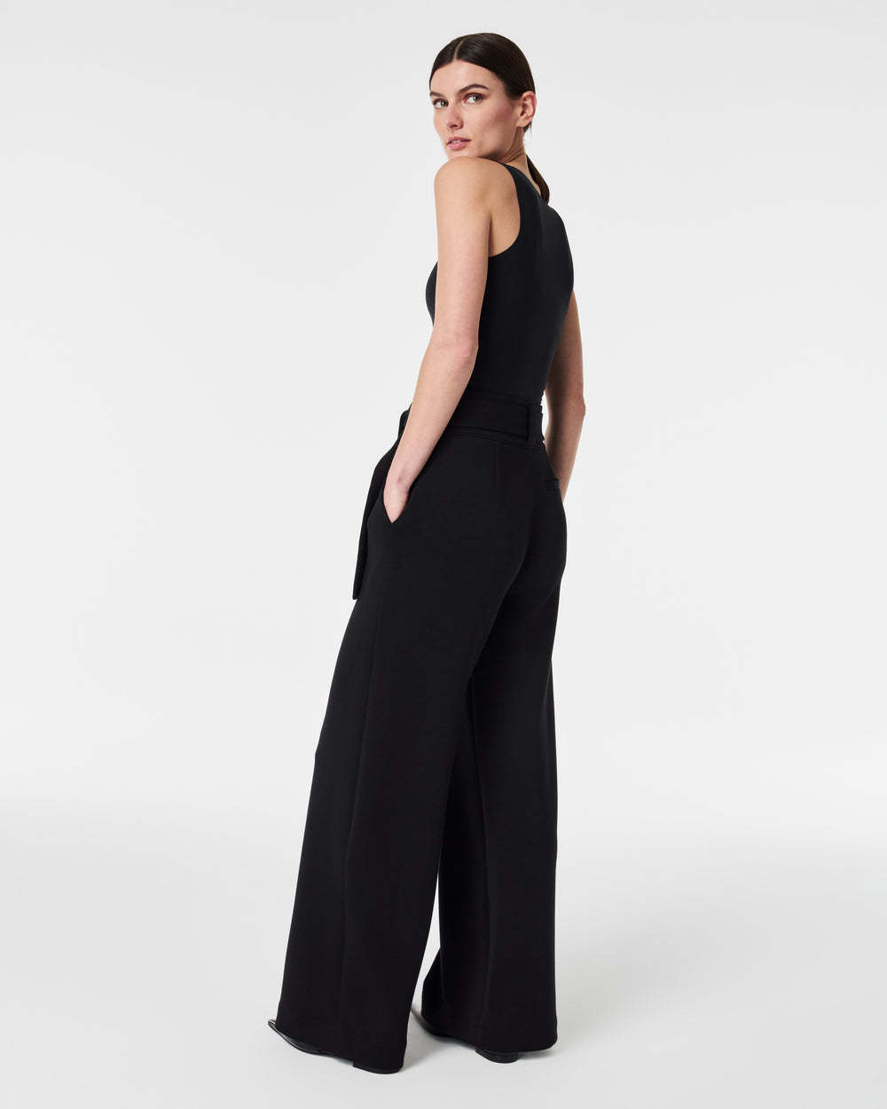 AirEssentials Tie-Waist Wide-Leg Pant