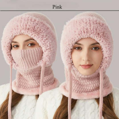 3 in 1 Beanie Hat For Women