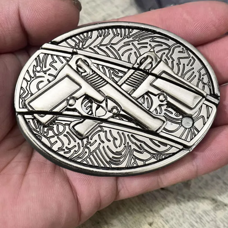 🔥Fashion Punk Men's Genuine Leather Belt With Knife