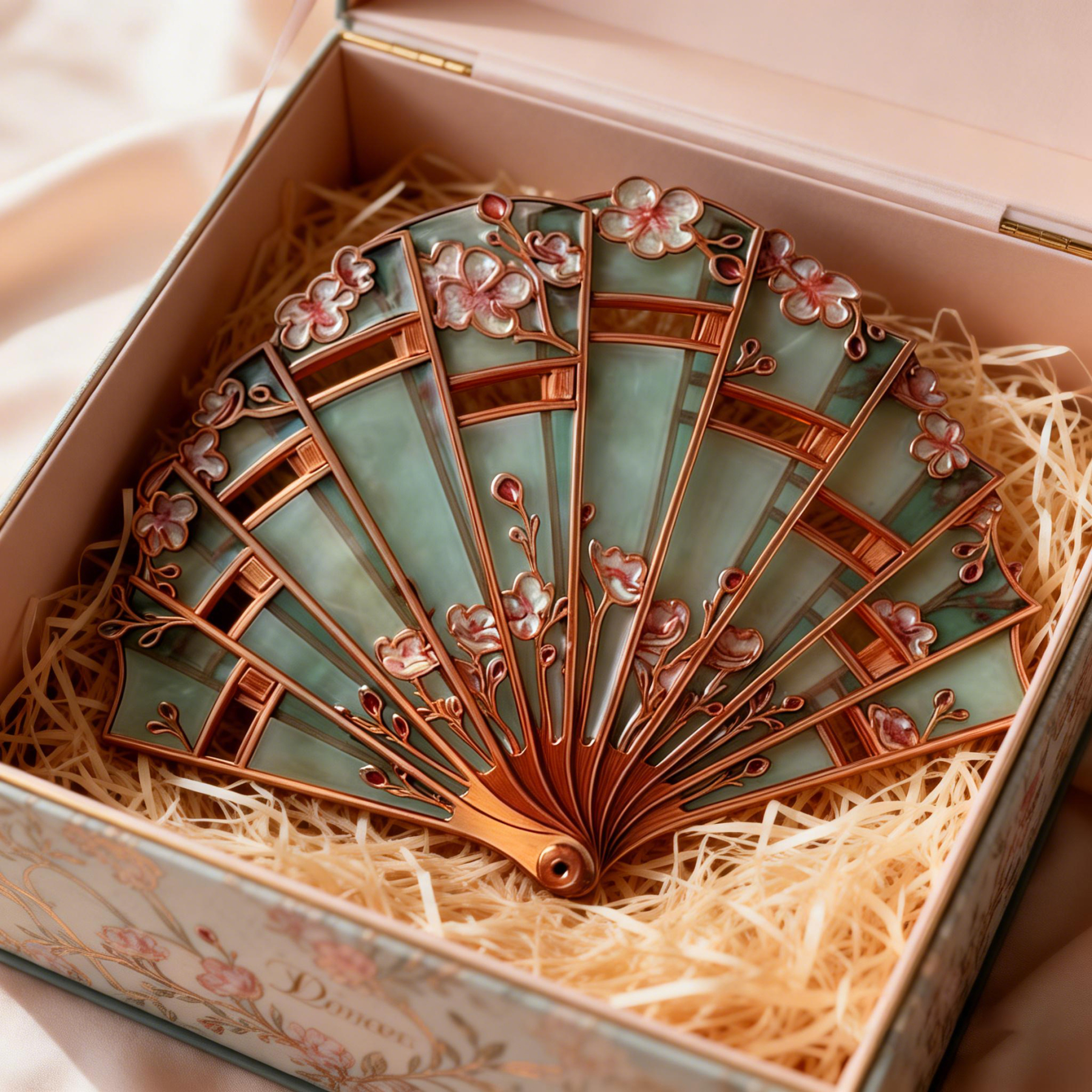 ✨Handmade Artisanal Fan - Perfect Gift Pick🎁