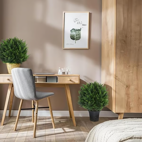 Artificial Cedar Topiary Ball Tree