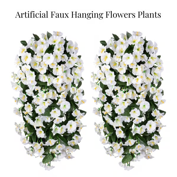 🔥Last 4 hours Sale: Save 50% - 🌸Artificial Faux Hanging Flowers Plants