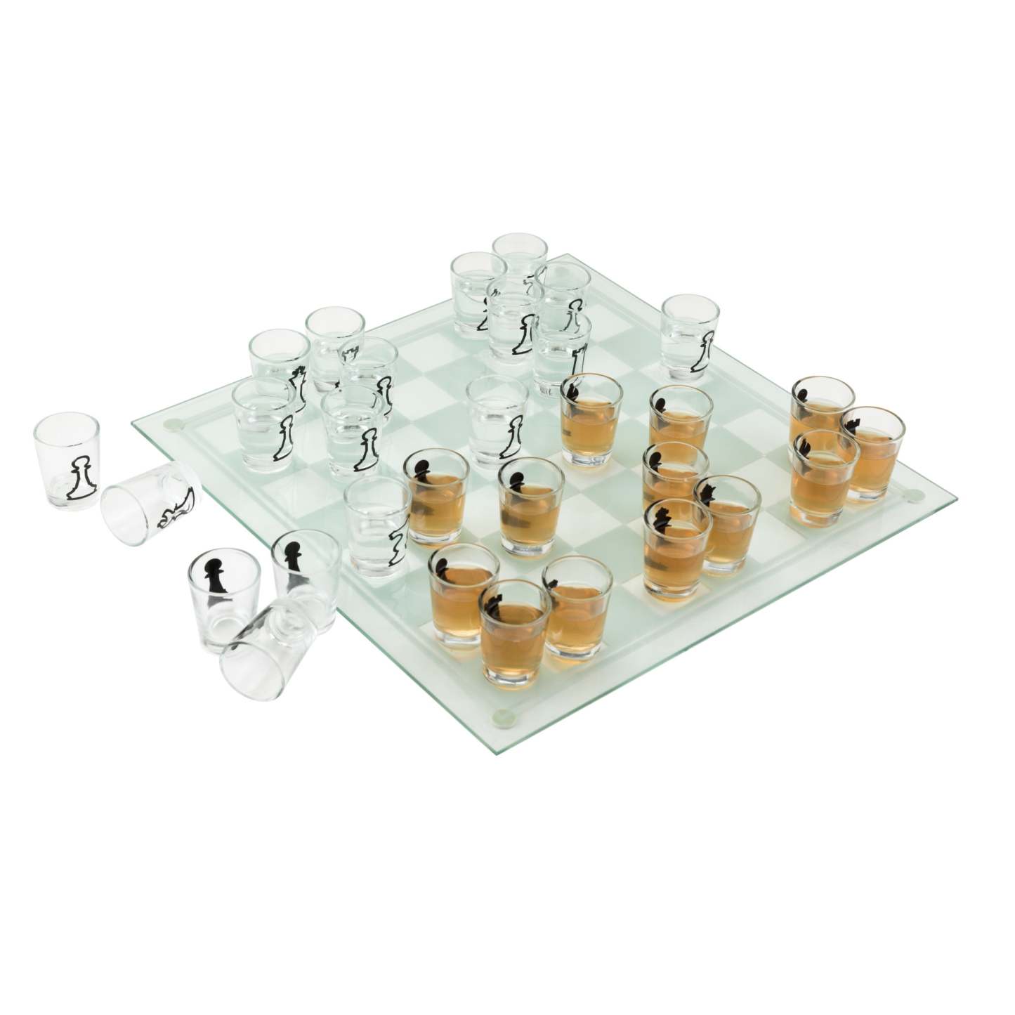 Shot glass chess game