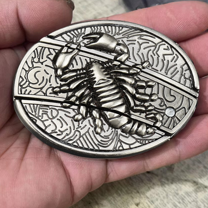 🔥Fashion Punk Men's Genuine Leather Belt With Knife