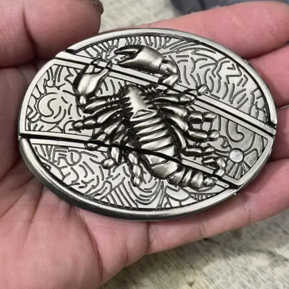 🔥Fashion Punk Men's Genuine Leather Belt With Knife