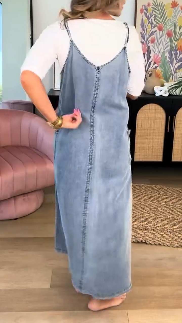 Ladies' Tank Top Washable Loose Casual Dress