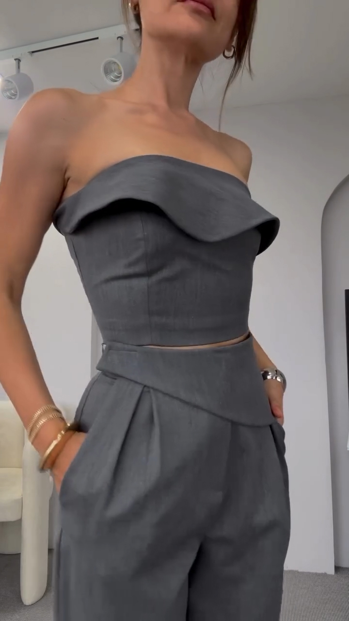 Women's Irregular Multi-wear Short Top