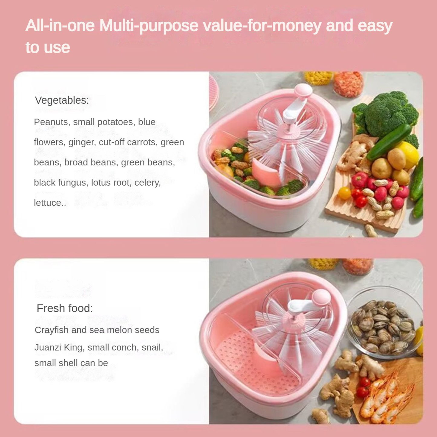 Fruit Cleaner Spinner