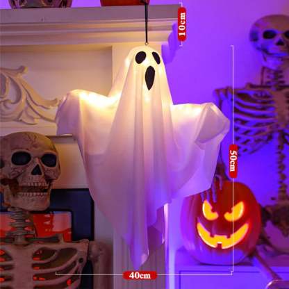 🎃Glowing Ghost Chandelier for Halloween Party Decor