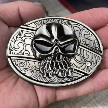 🔥Fashion Punk Men's Genuine Leather Belt With Knife