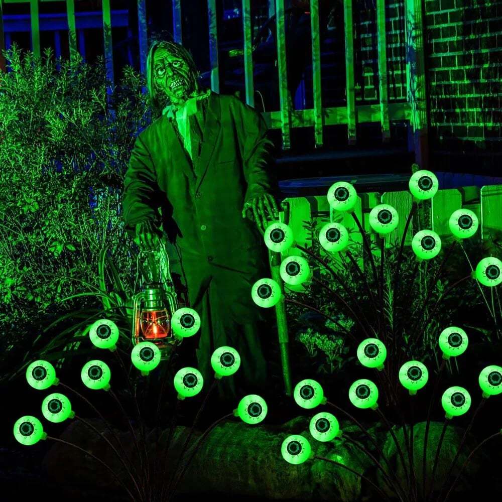 Halloween Outdoor Solar Eyeball Lights