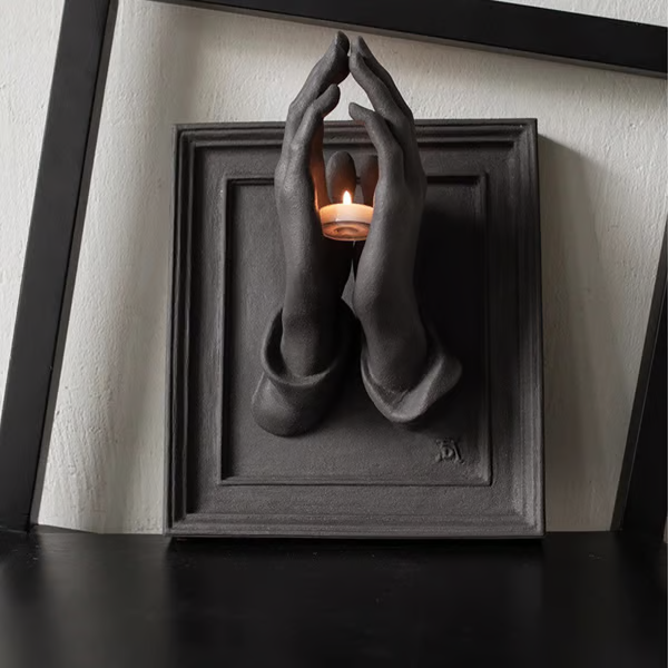 🔥Only 28 Left -✝️🙏Praying Hands--A Perfect Blend of Warmth and Wishes💖(✨Same as in the video)