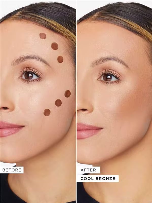 Highlight contour brightening fine shimmer liquid blush stick