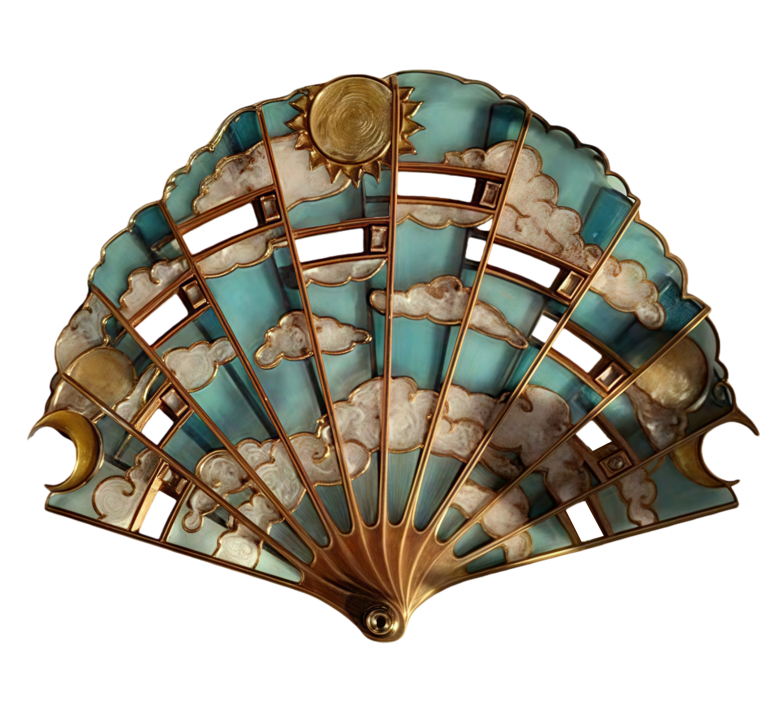 ✨Handmade Artisanal Fan - Perfect Gift Pick🎁