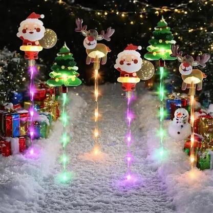 🎄🎁6-Pack Solar Christmas Decorative Lights