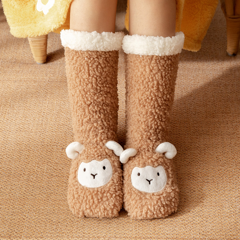 🔥Hot Sale🐶 2026 New 3D Animal Plush Floor Socks🧦
