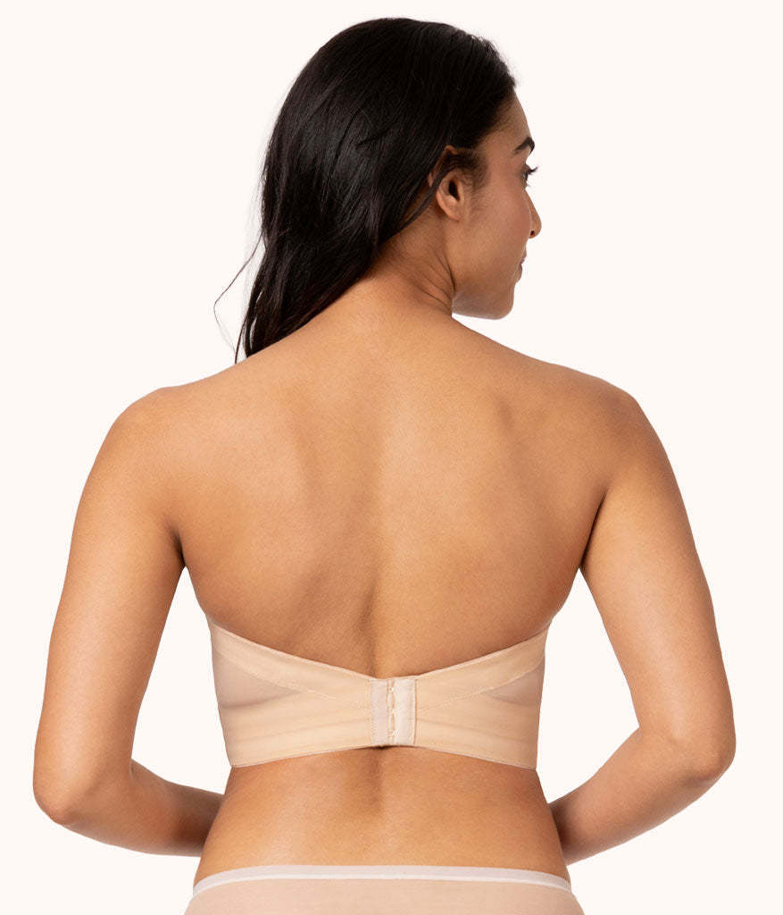 The Low Back Strapless: Toasted Almond