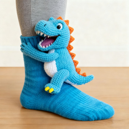 🔥HOT SALE🦖2026 New 3D Dinosaur Socks🧦