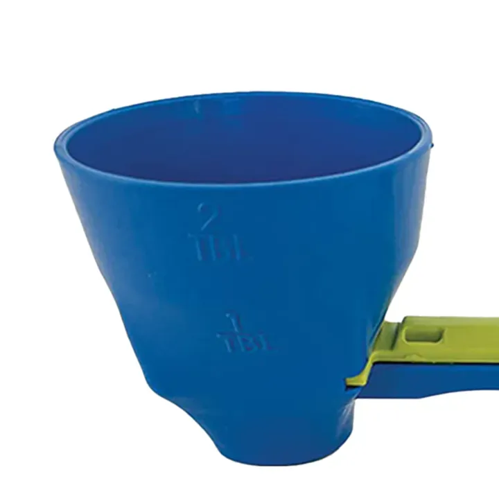 Measuring Spoon with Funnel Scoop