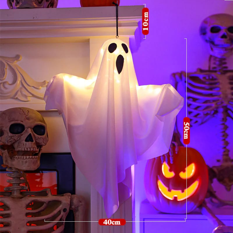 🎃Glowing Ghost Chandelier for Halloween Party Decor