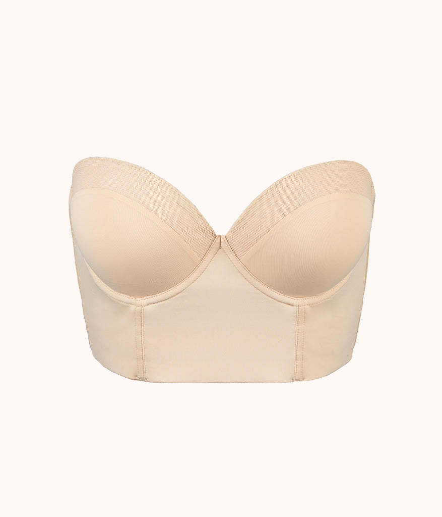 The Low Back Strapless: Toasted Almond