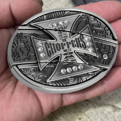 🔥Fashion Punk Men's Genuine Leather Belt With Knife