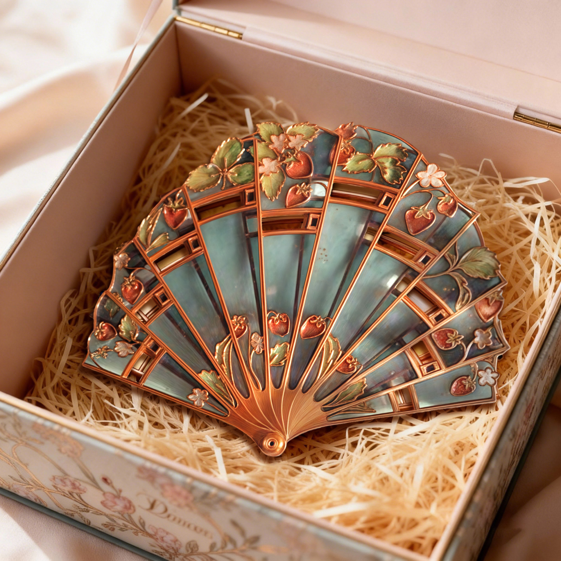 ✨Handmade Artisanal Fan - Perfect Gift Pick🎁