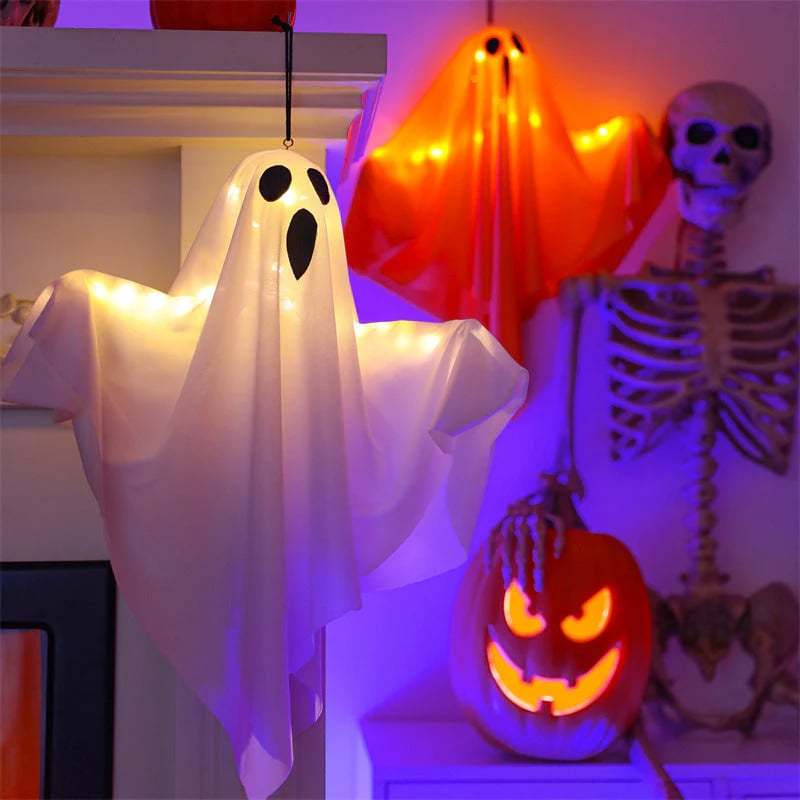 🎃Glowing Ghost Chandelier for Halloween Party Decor